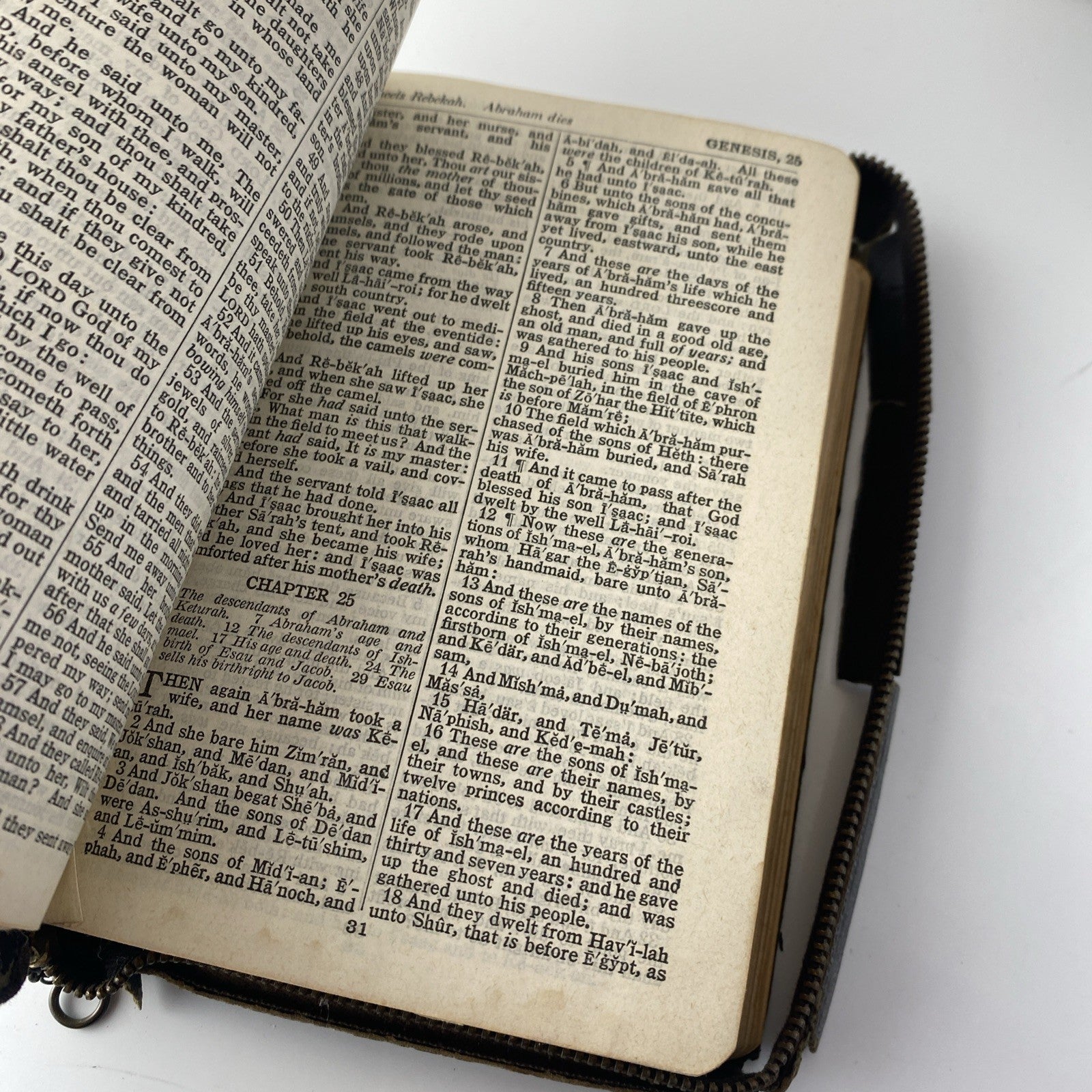 Holy Bible King James Version Self Pronouncing The John C. Winston Co Antique