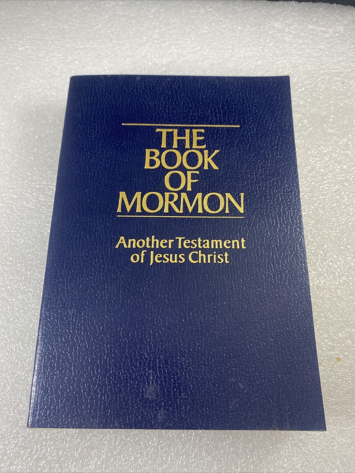 The Book of Mormon Another Testament of Jesus Christ 1989 Hardcover