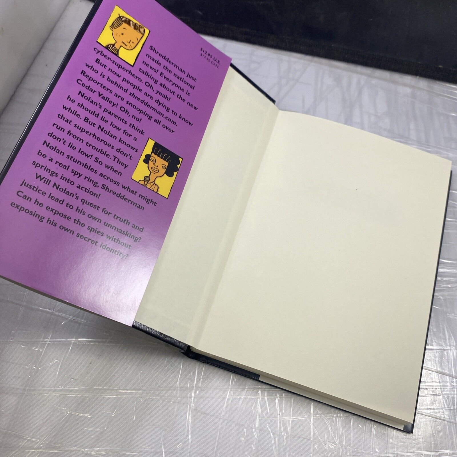 SHREDDERMAN Book 4 Enemy Spy by Wendelin Van Draanen HC 2005 1st Printing! Rare