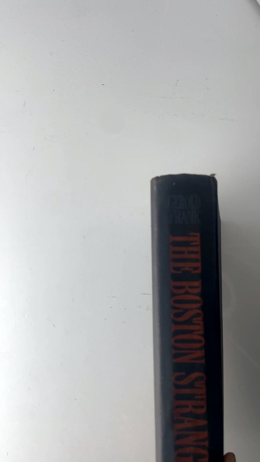 The Boston Strangler Gerold Frank 1966 First Edition True Crime NAL