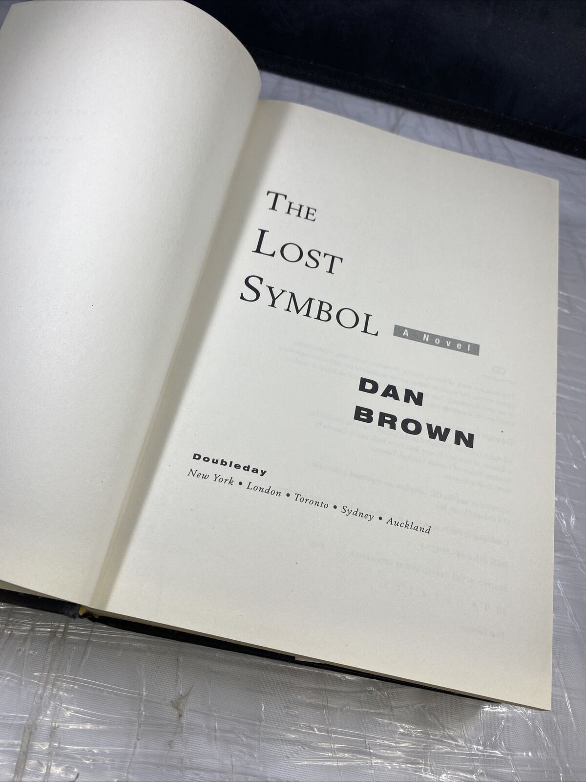 The Lost Symbol, Dan Brown, First Edition/First Printing, Hardcover w/DJ