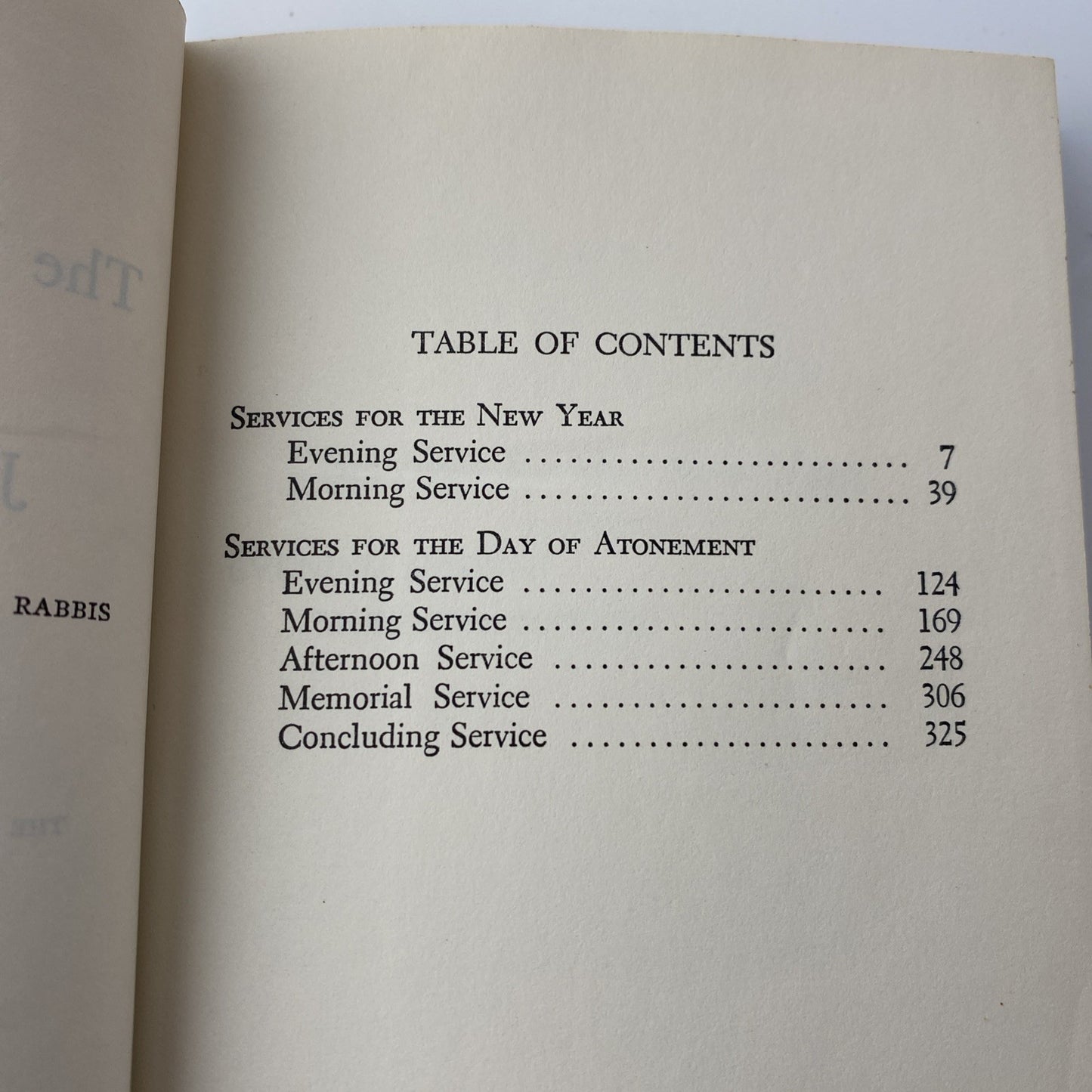 St. Louis Central Conference of Rabbis UNION HOME PRAYER BOOK Jewish Worship