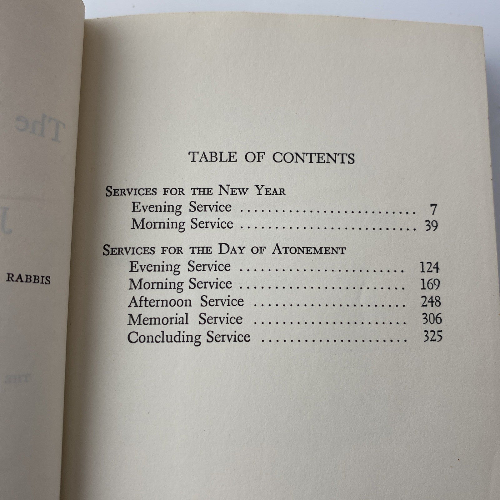 St. Louis Central Conference of Rabbis UNION HOME PRAYER BOOK Jewish Worship