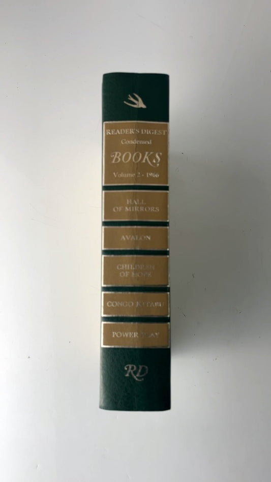 Reader's Digest Condensed Books Volume 2 1966 First Edition Collection