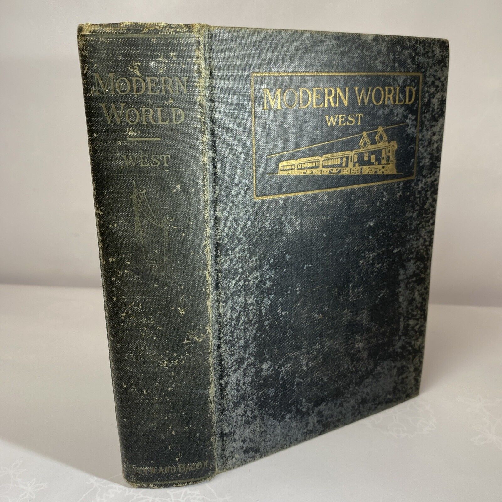 VTG The Modern World, From Charlemagne to Present Time 1915 Antique History