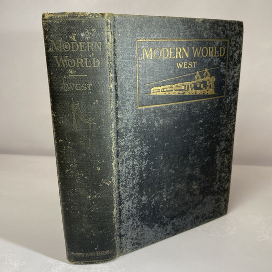 VTG The Modern World, From Charlemagne to Present Time 1915 Antique History