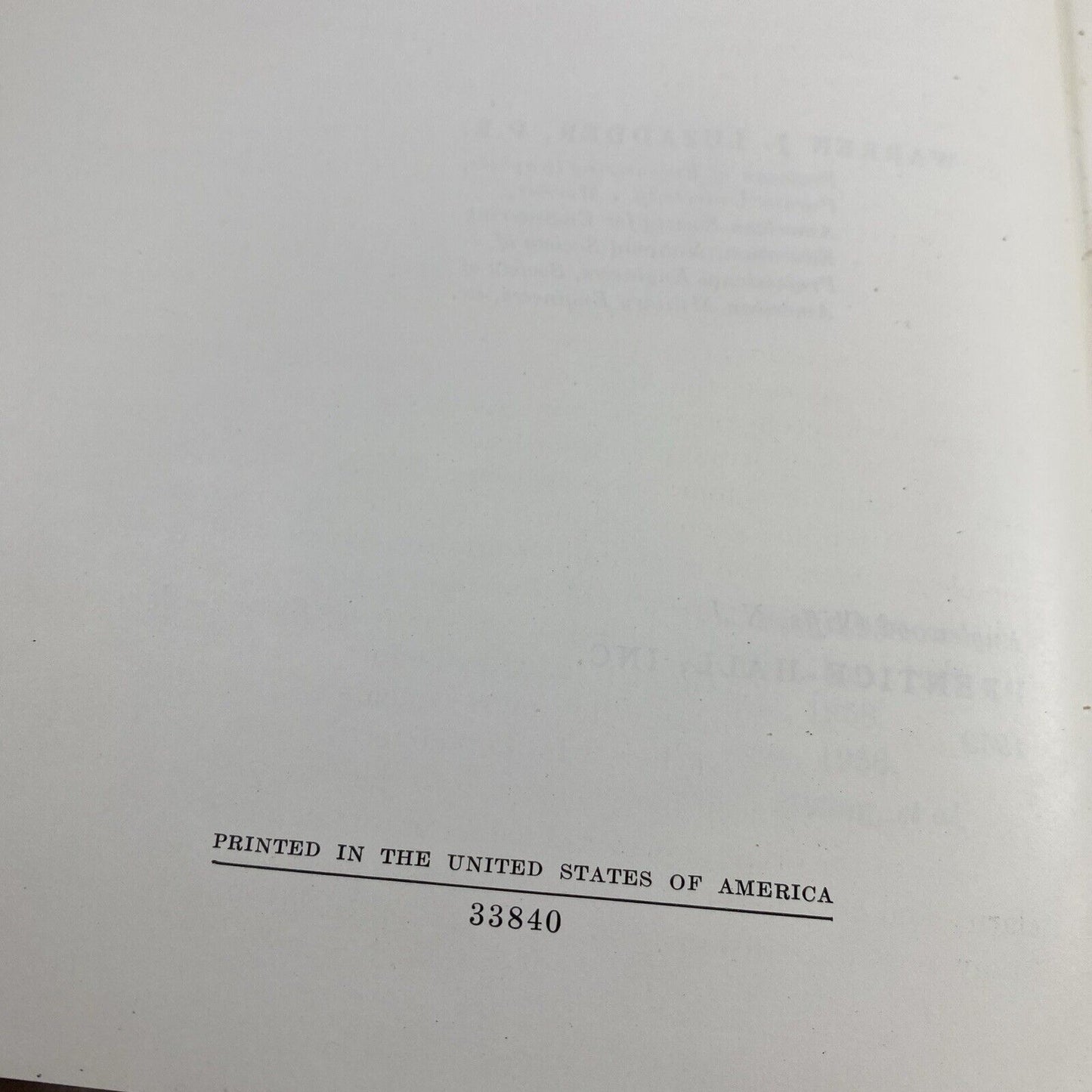 Fundamentals Of Engineering Drawing Warren Luzadder 4th 1950s Textbook Gray Rare