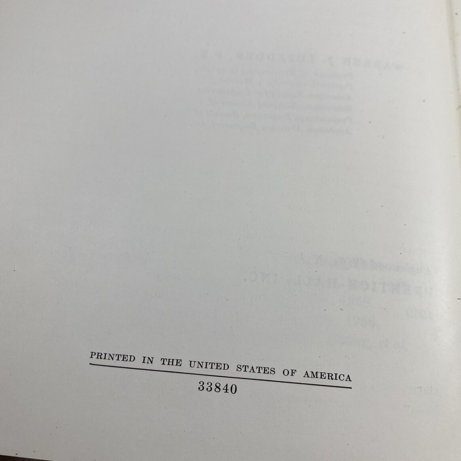 Fundamentals Of Engineering Drawing Warren Luzadder 4th 1950s Textbook Gray Rare