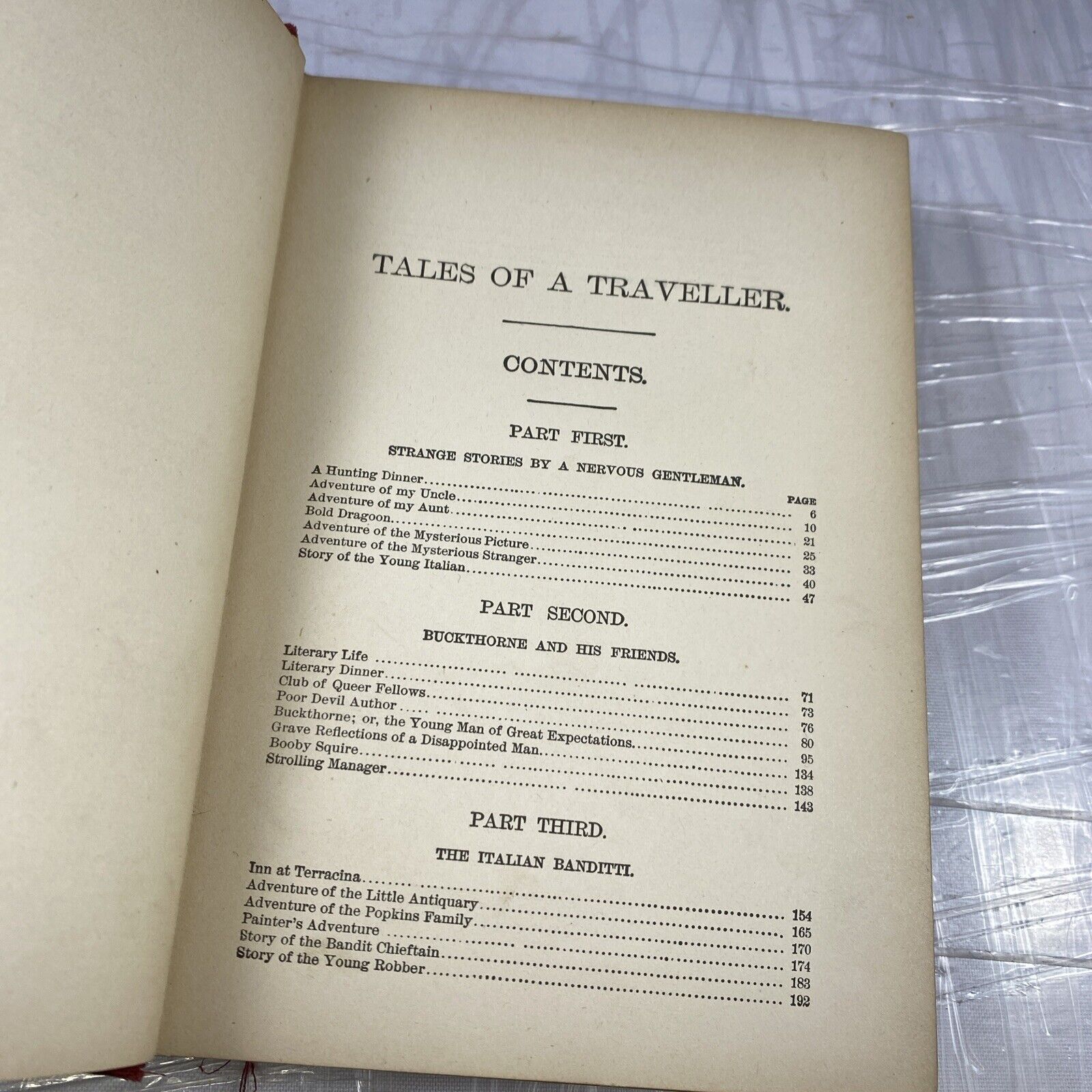 Tales of a Traveller by Washington Irving A. L. Burt Home Library Antique Novel