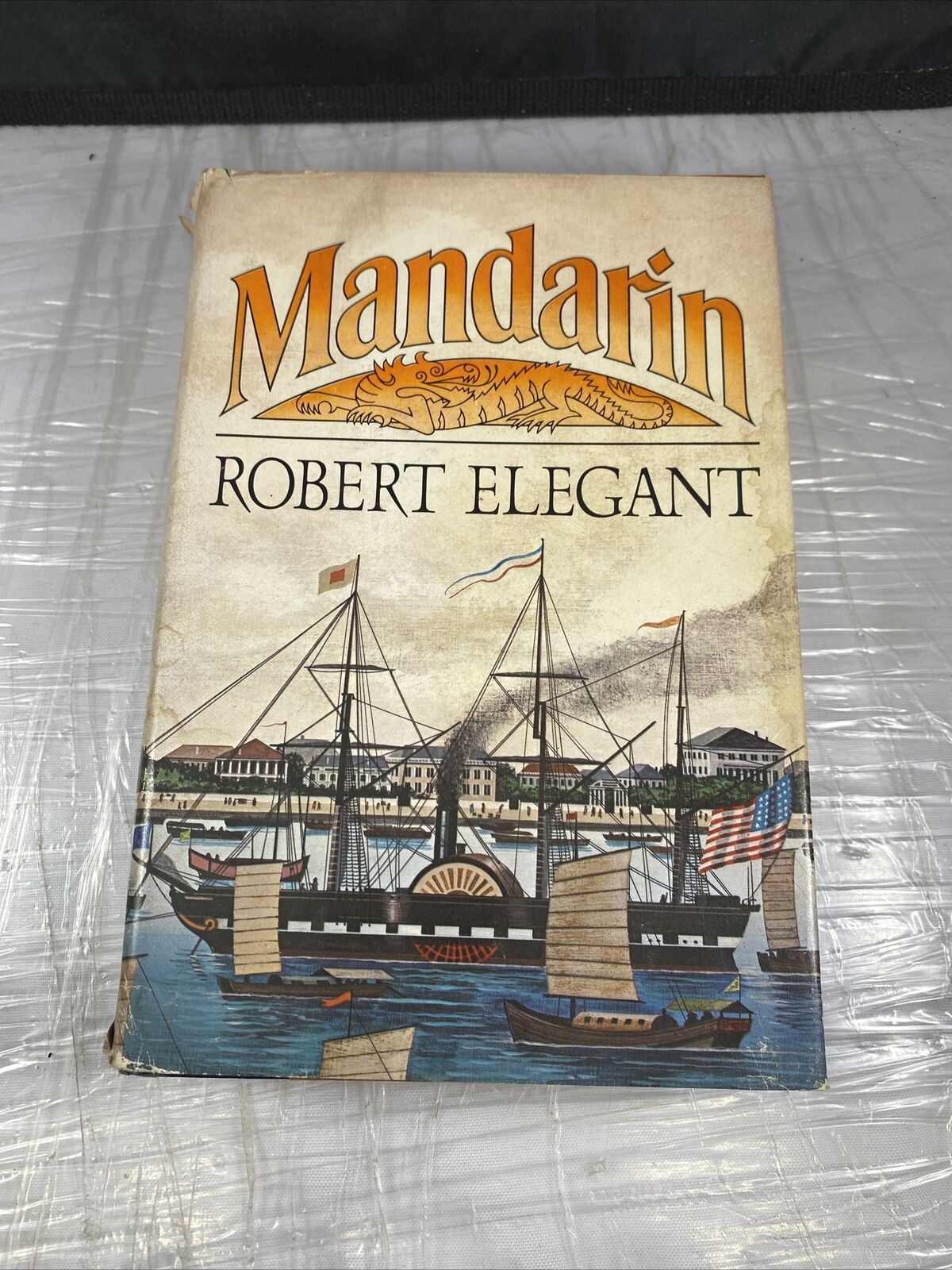 Mandarin Hardcover Robert S. Elegant Vintage Book Club Edition Good