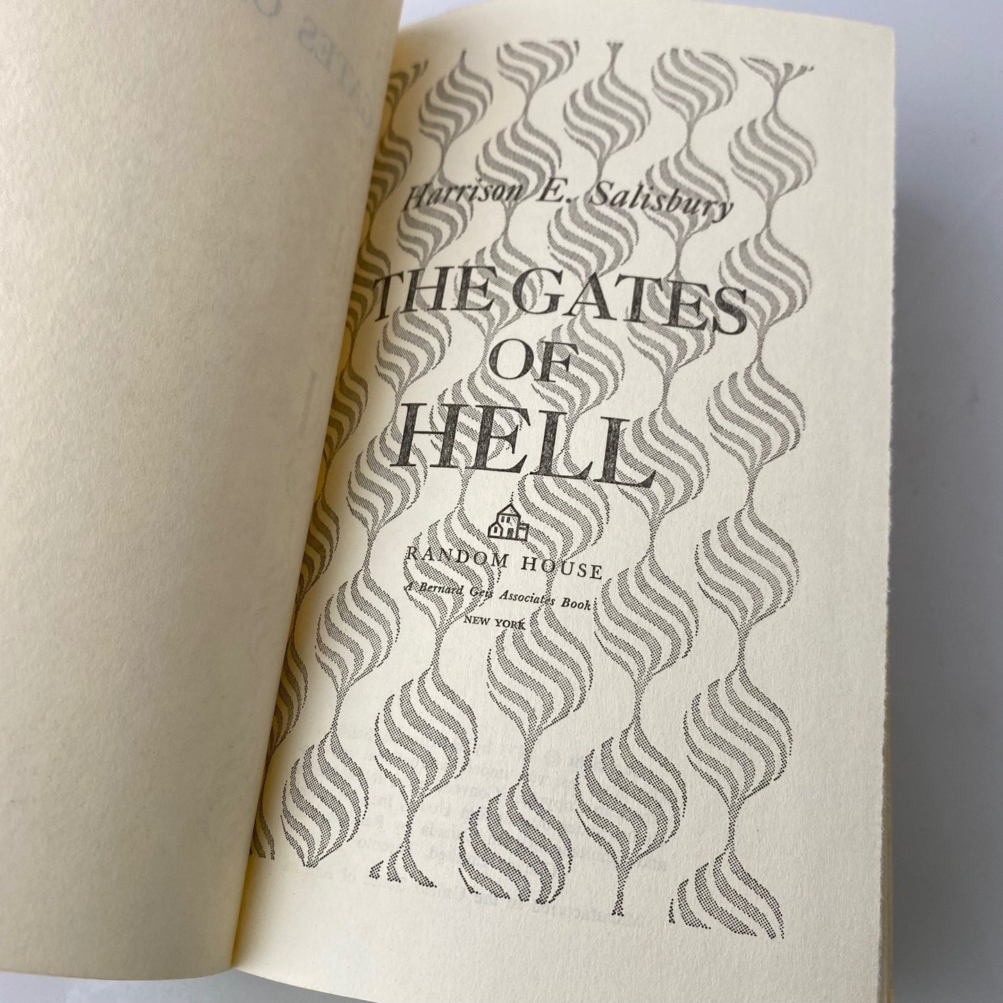 The Gates of Hell Harrison E Salisbury 1975 Book Club Edition Random House