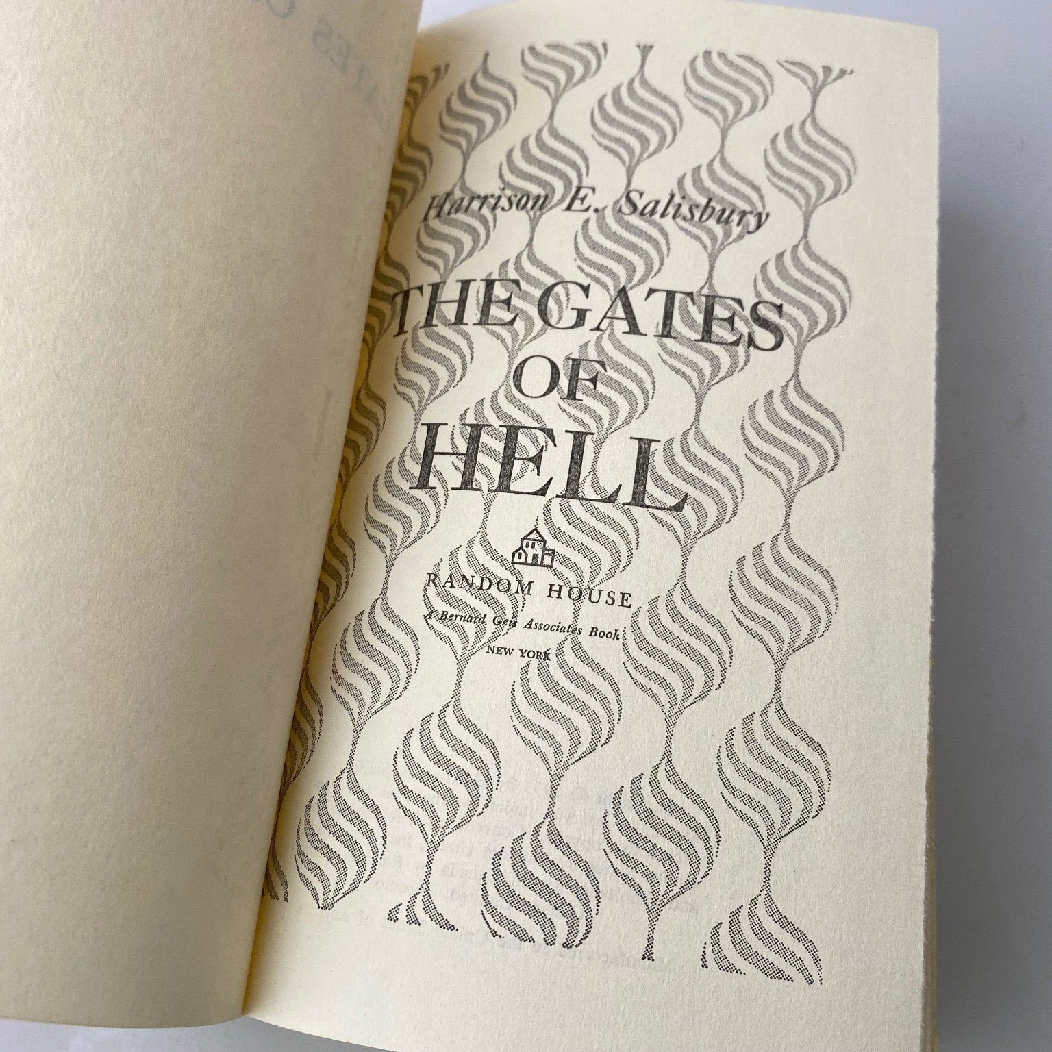 The Gates of Hell Harrison E Salisbury 1975 Book Club Edition Random House