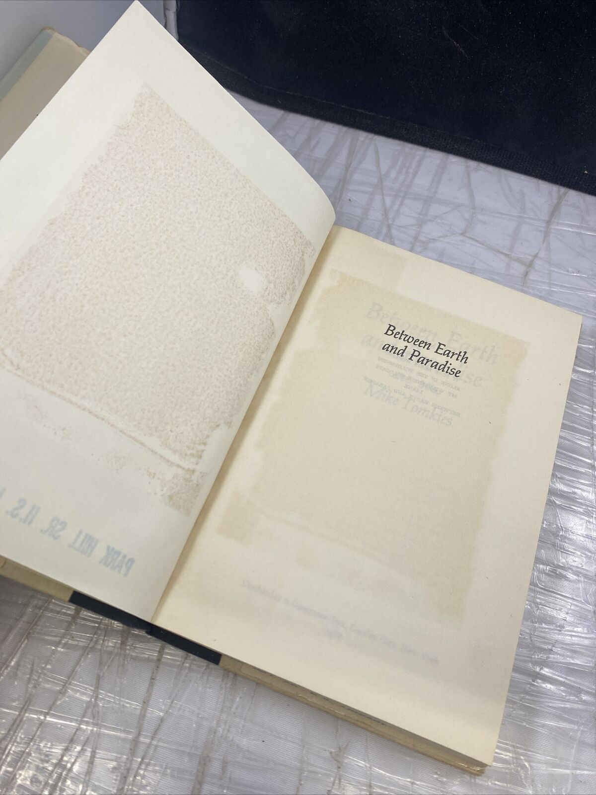 Between Earth and Paradise Mike Tomkies c1981 Rare Vintage Travel Nature Book