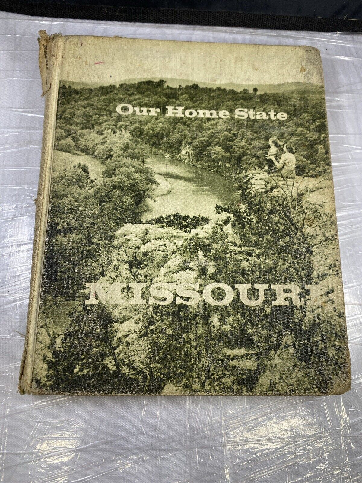 Missouri Our Home State Vintage 60s Local Missouri History Textbook RARE School