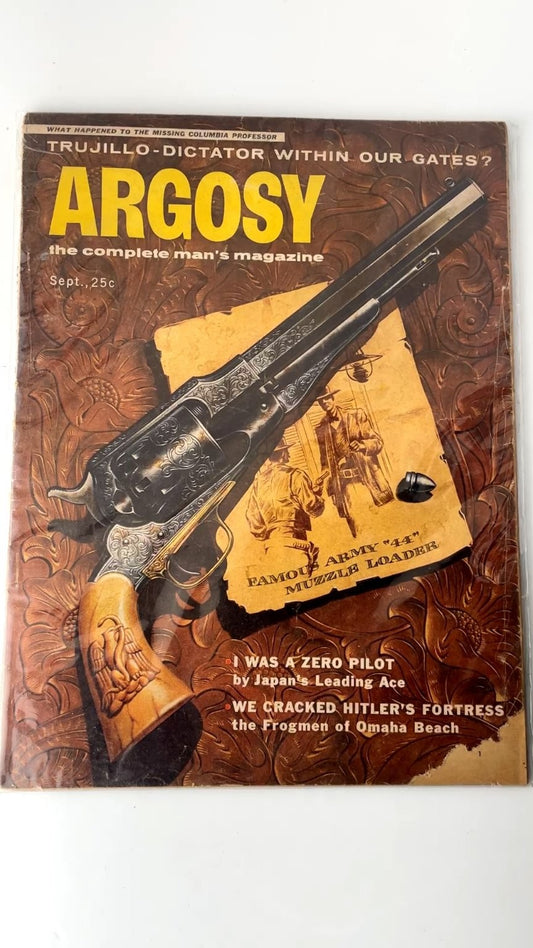 Argosy Sept 1956 Trujillo Dictator Within Our Gates Illustrated Magazine