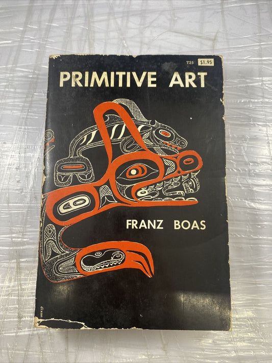 Primitive Art by Franz Boas (Vintage 1955 PaperbackVintage 50s Art History