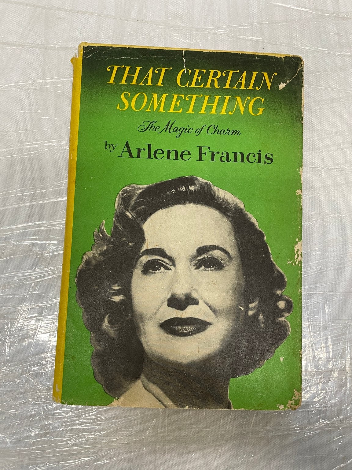 That Certain Something by Arlene Francis 1960 Book Club Edition VTG Self Help