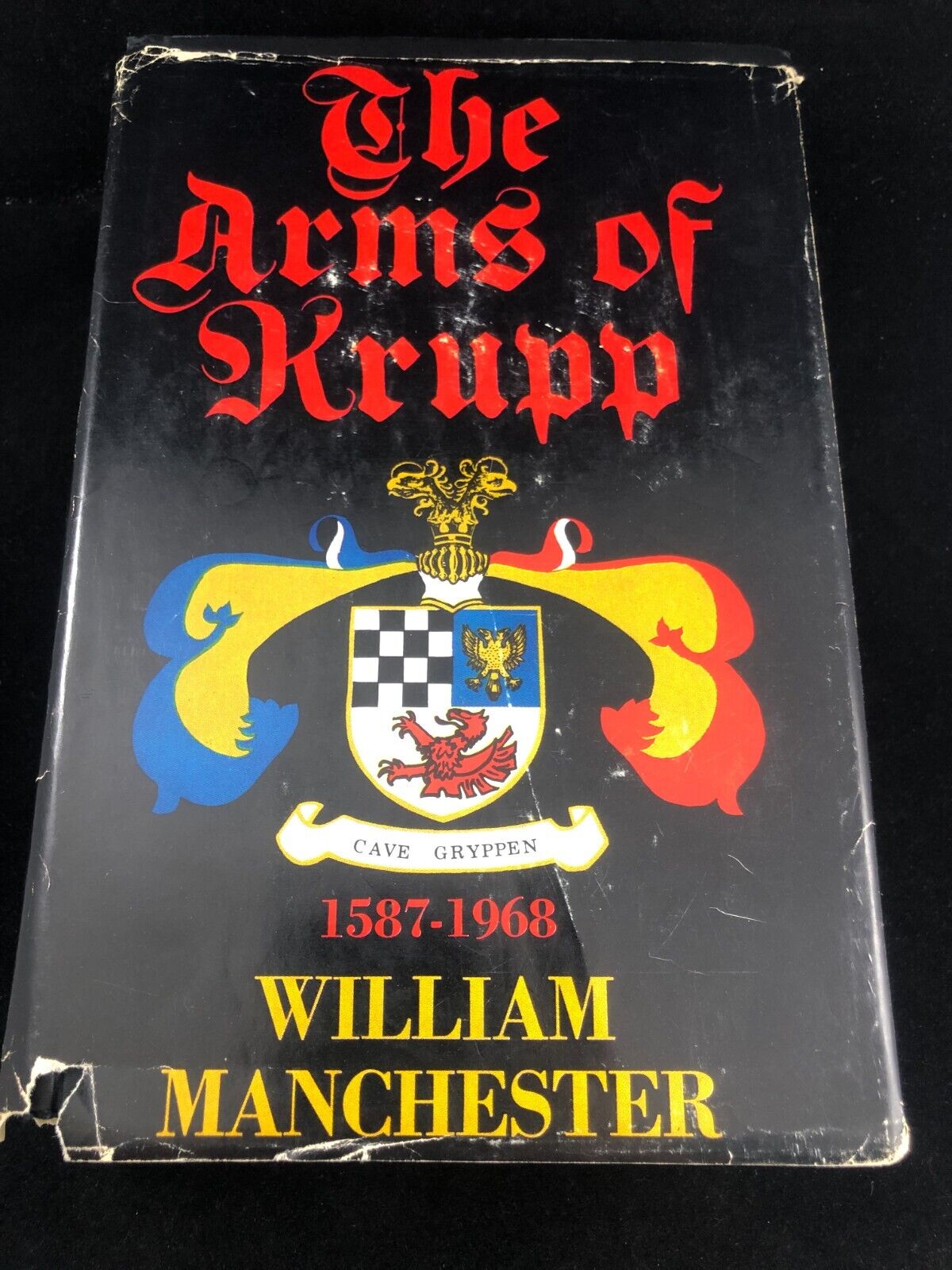 The Arms of Krupp William Manchester HC DJ Book Club Edition 1968 (I)