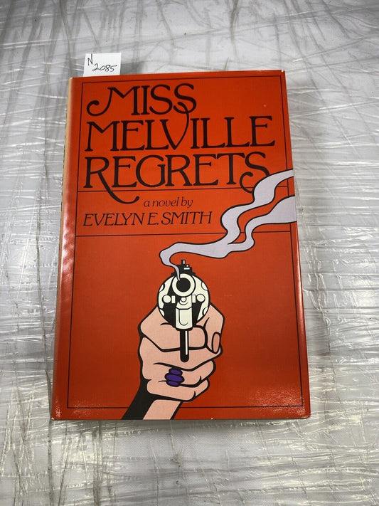 Smith, Evelyn E. MISS MELVILLE REGRETS  Book Club Edition Vintage 80s Mystery