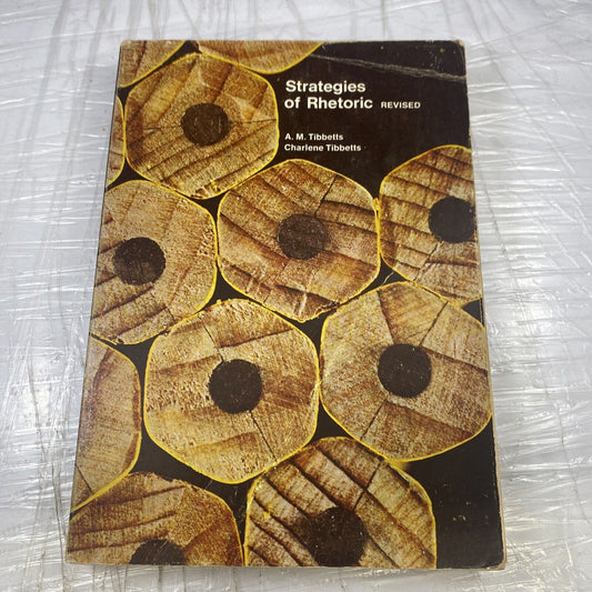 Strategies of rhetoric 1974 Scott Foresman Tibbetts K15 Vintage Student Writer