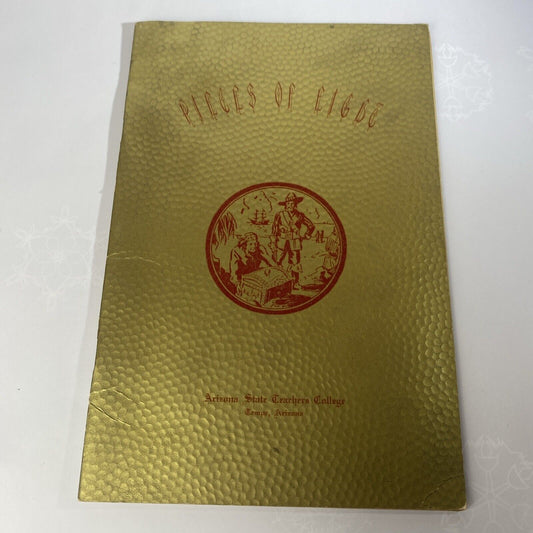 Pieces Of Eight Vintage Fraternity Arizona Teachers College Booklet Poetry