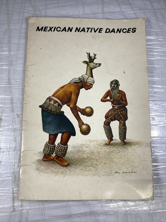 Mexican Native Dances Originals & Text Vintage History 15 Color Images