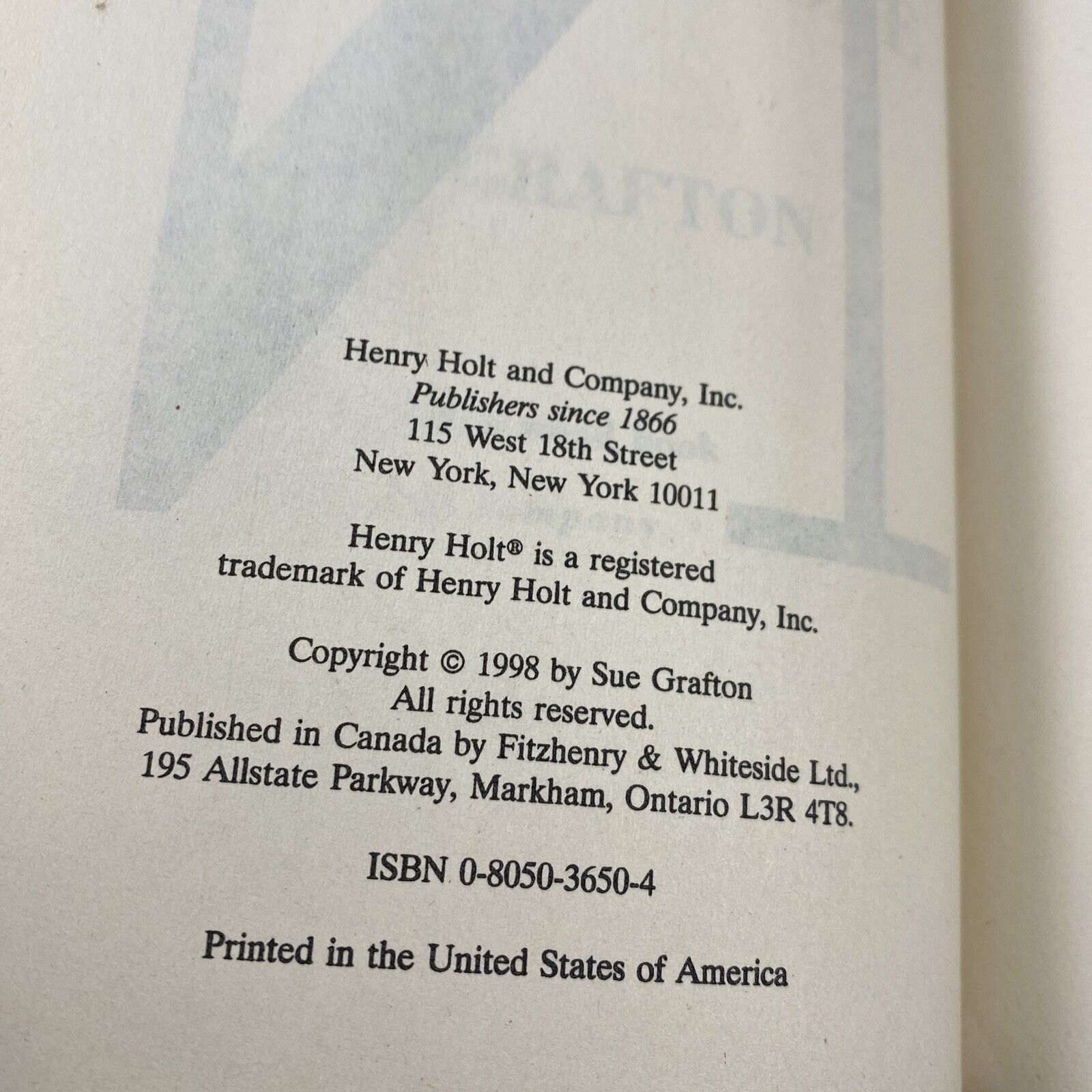 Kinsey Millhone Alphabet Mysteries: N Is for Noose 14 by Sue Grafton (1998 BCE