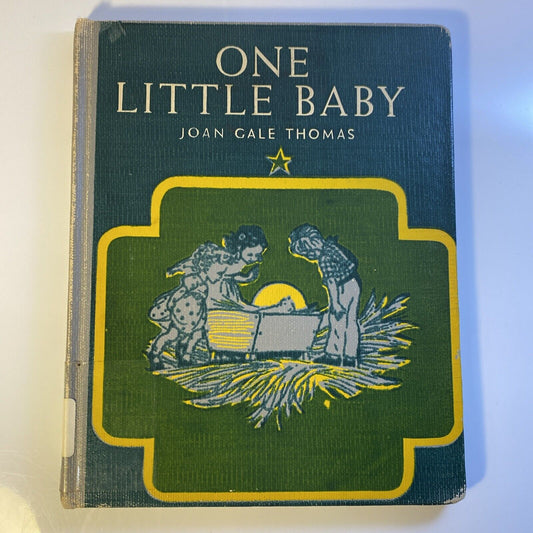 1956 One Little Baby by Joan Gale Thomas, Christmas Story, Vintage 50s Kids Book