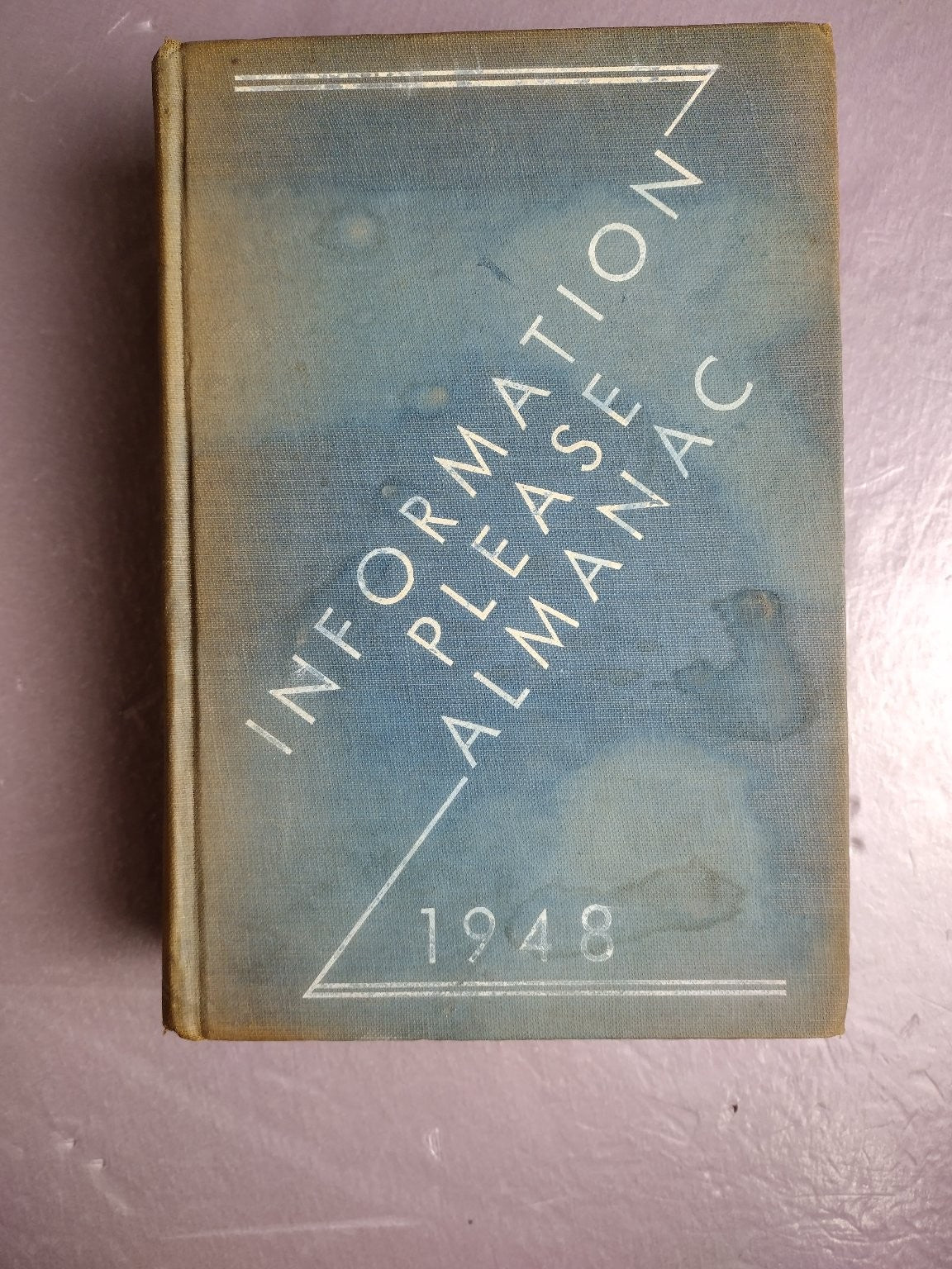 Information Please Almanac 1948 John Kieran Editor Doubleday Reference