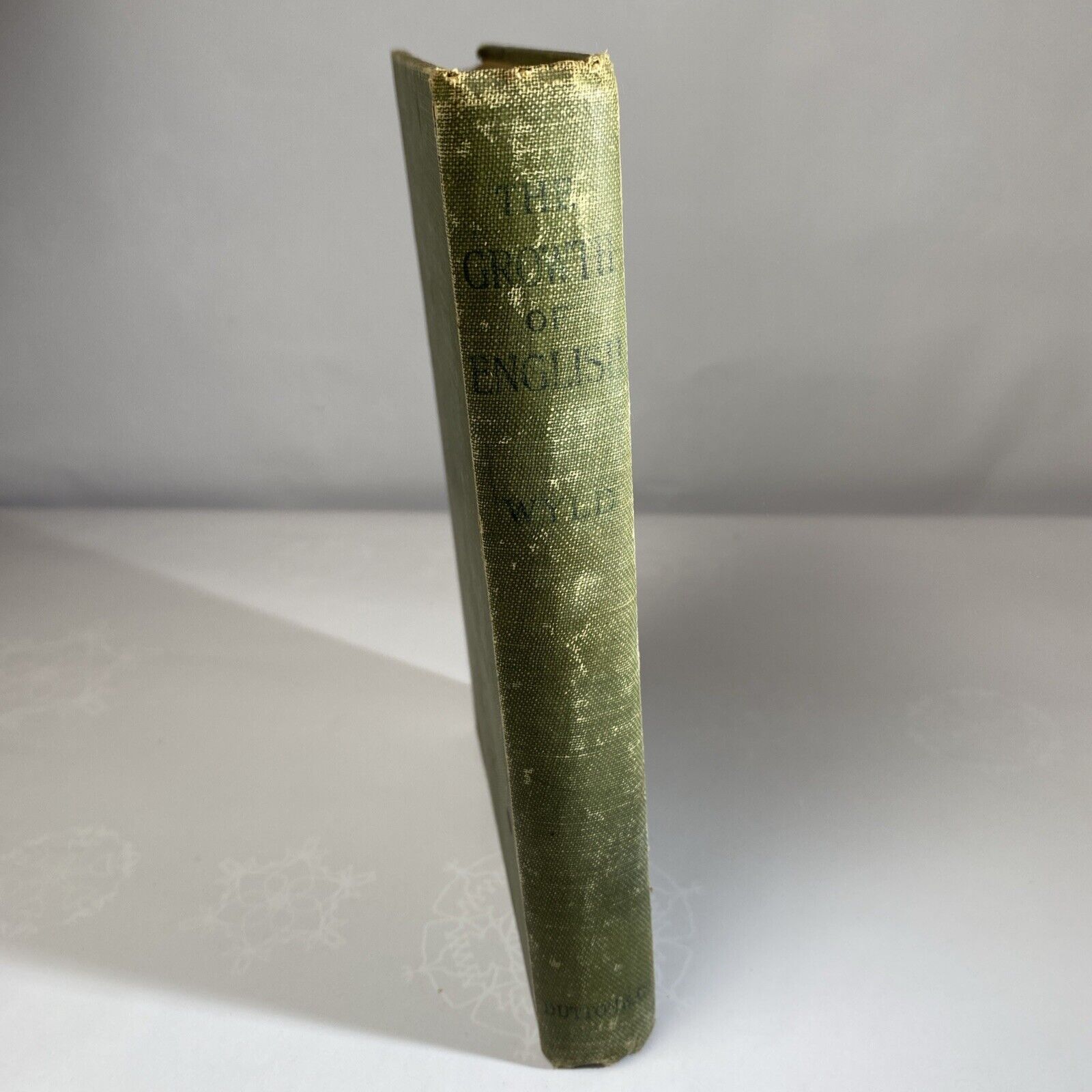 The Growth Of English H C Wyld Rare Antique History Of Language Book 1907