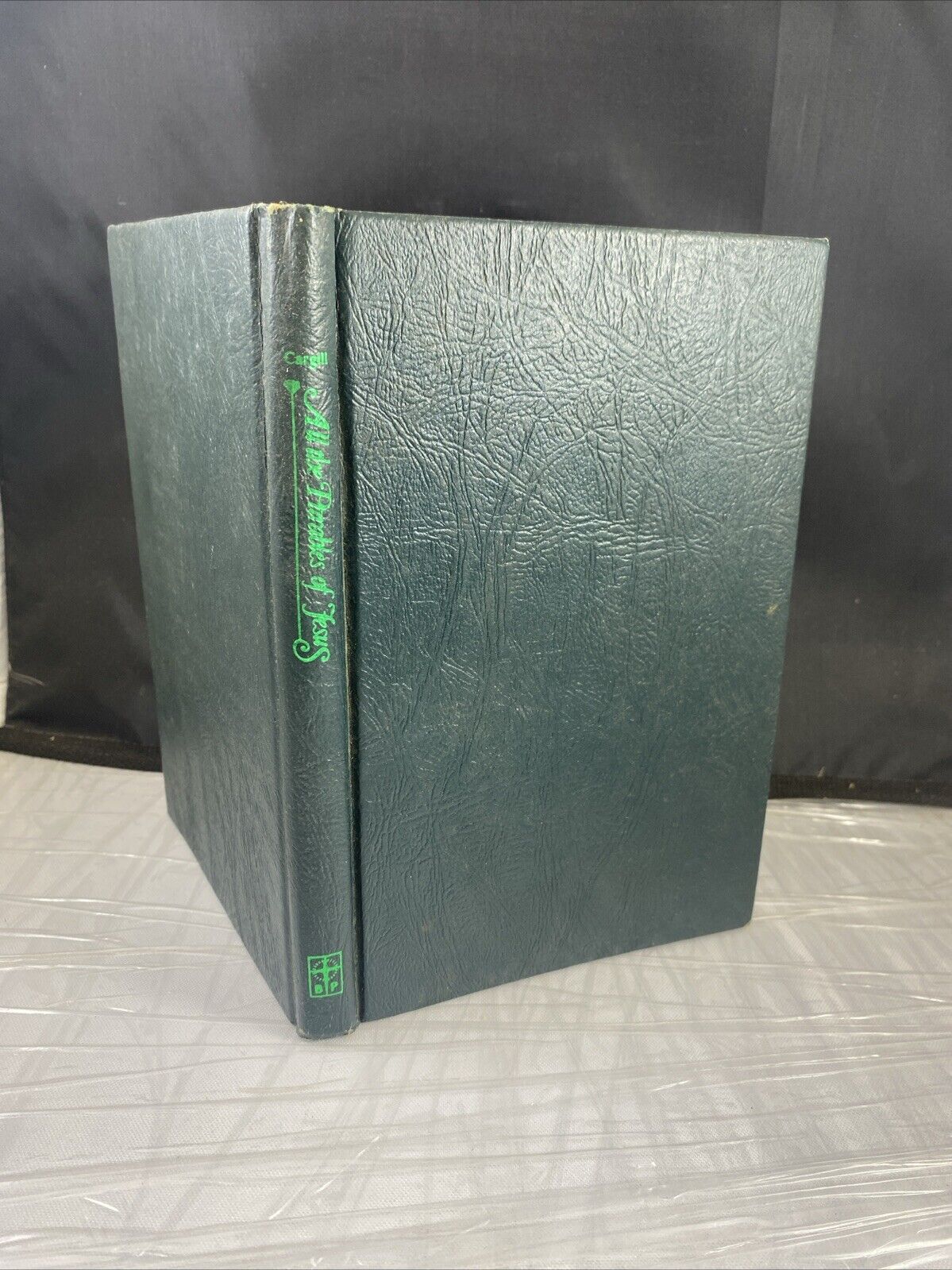 All The Parables Of Jesus Robert Car hill Vintage 70s Rare Christian Book Green