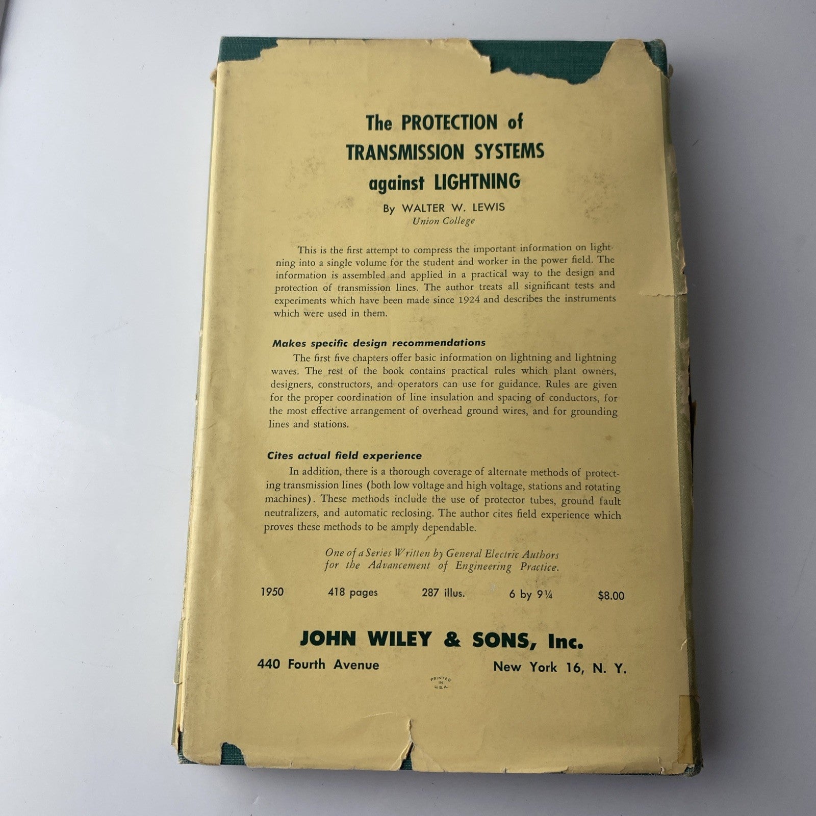 W C Bloomquist / Capacitors for Industry Their Selection Application 1st ed 1950