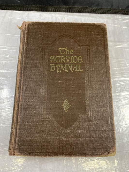 The Service Hymnal Hardcover Hope Publishing 1952 Chicago Music Church Songbook