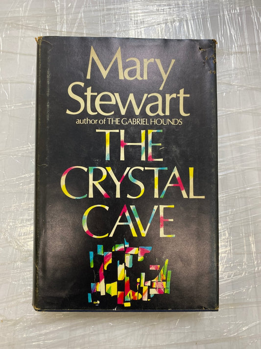 The Crystal Cave Mary Stewart 1970 Book Club Edition Fantasy Morrow