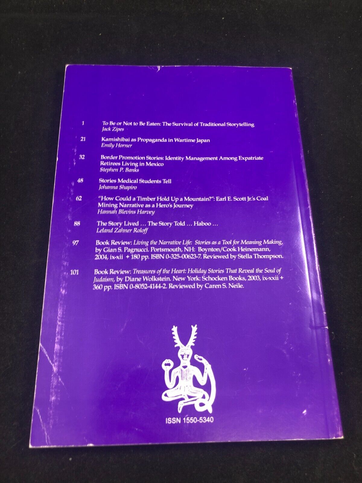 Storytelling, Self, Society An Interdisciplinary Journal of Storytelling vol2 n1