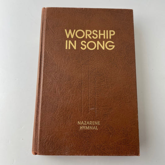 Worship in Song Nazarene Hymnal 1972 Lillenas Publishing Hymn Book
