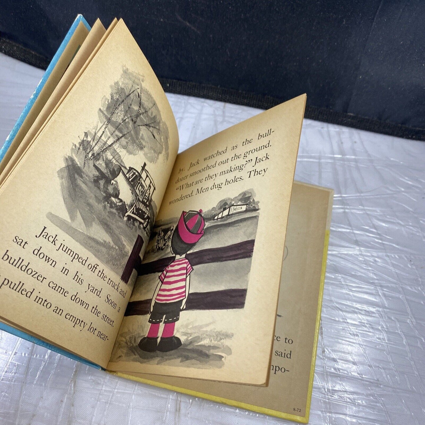 Jumping Jack: Rand McNally Junior Elf Book - 1962 Vintage Rare Kids Book 60s
