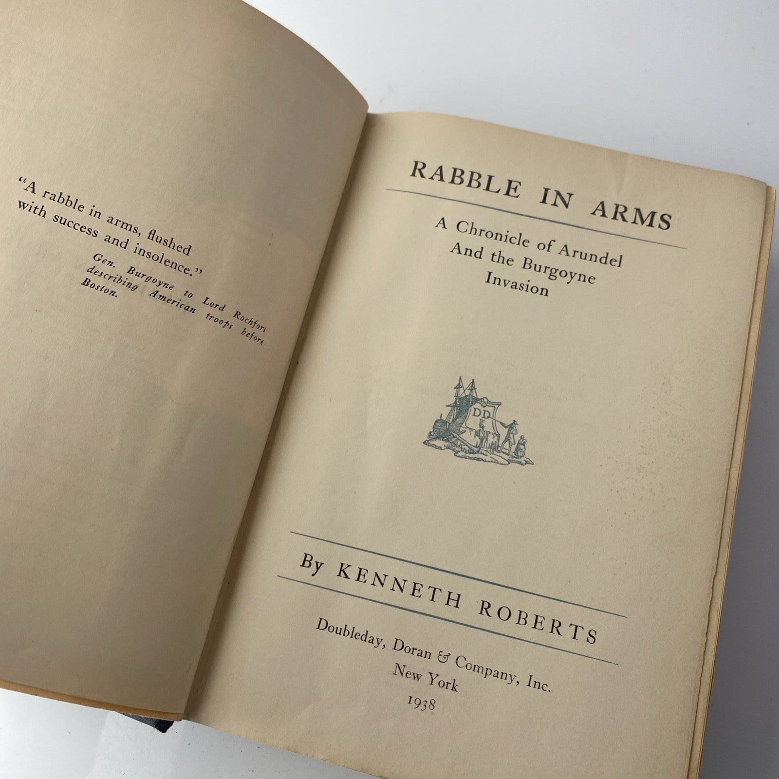 Rabble In Arms (1933) Historical Account Military Story