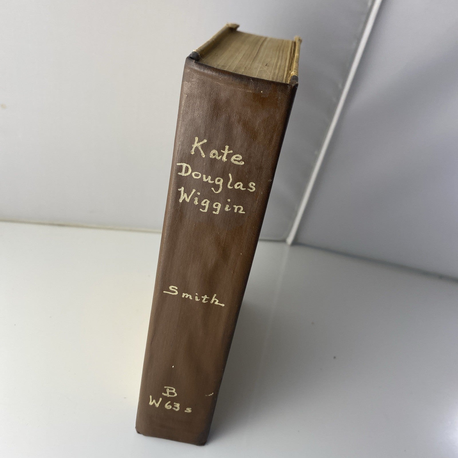  KATE DOUGLAS WIGGIN by NORA ARCHIBALD SMITH Houghton Mifflin 1925 HC
