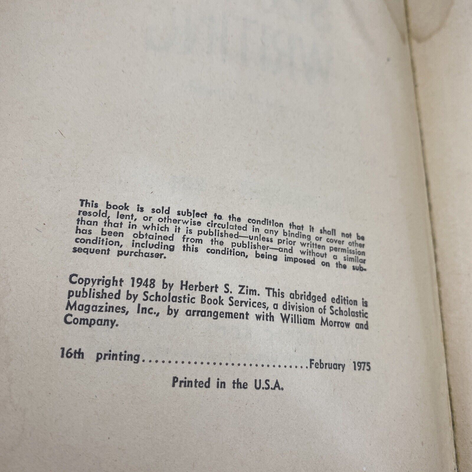 Codes & Secret Writing 1966 Vintage Scholastic Book Services Herbert S. Zim