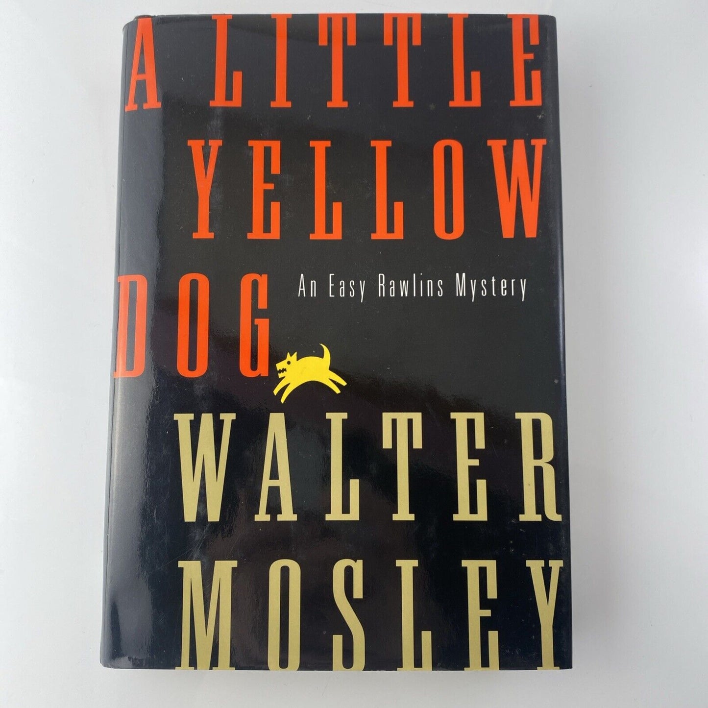 Signed By Walter Mosley A Little Yellow Dog -Easy Rawlins Mystery 1st Ed,HC,1996