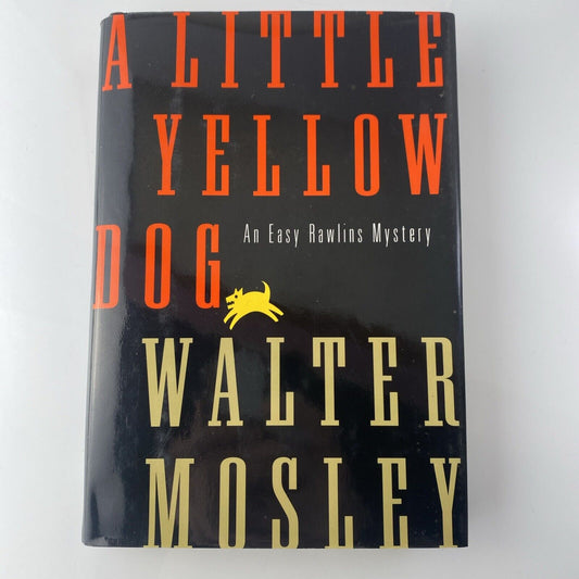 Signed By Walter Mosley A Little Yellow Dog -Easy Rawlins Mystery 1st Ed,HC,1996