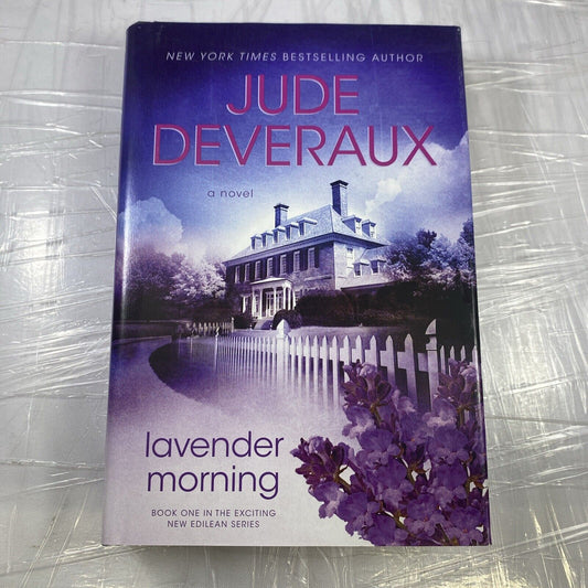Lavender Morning by Jude Deveraux, Hardcover! Book Club Edition VG