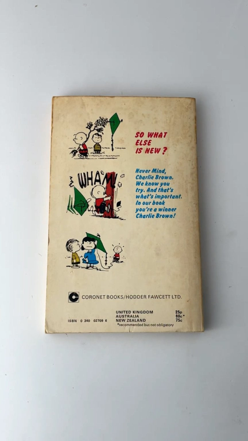 You're a Winner Charlie Brown Charles M. Schulz 1974 10th Impression