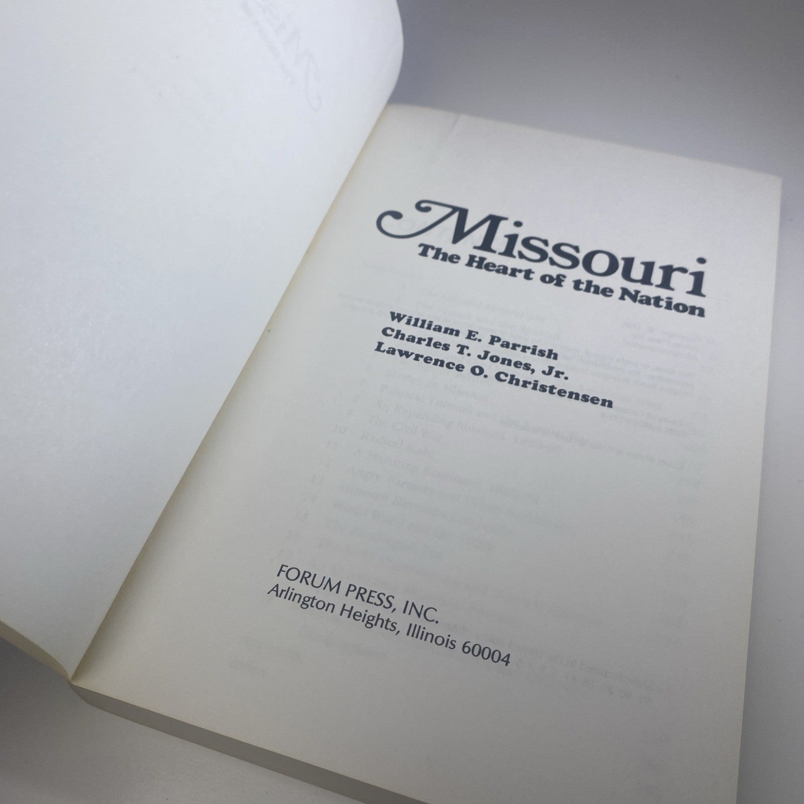 History Of Missouri : Heart of the Nation by Charles Jones (Trade Paperback)