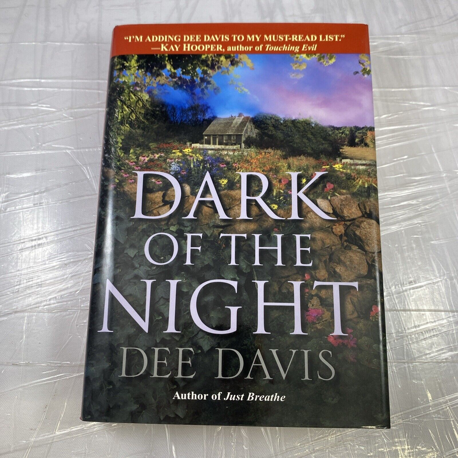 Dark of the Night By Dee Davis Preowned Hard Back Book Mystery Thriller BCE