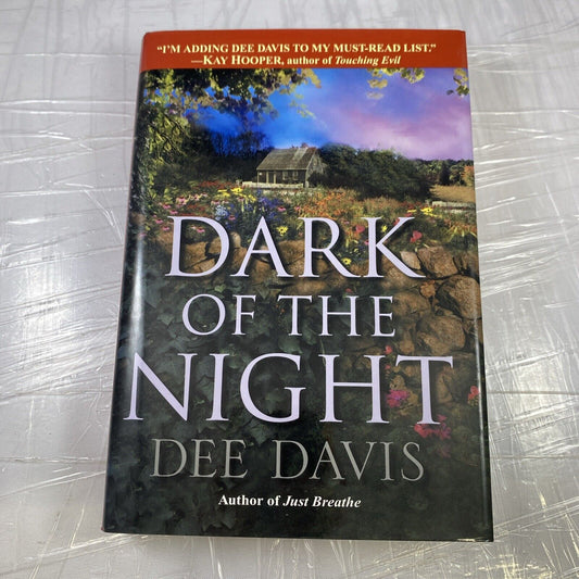 Dark of the Night By Dee Davis Preowned Hard Back Book Mystery Thriller BCE