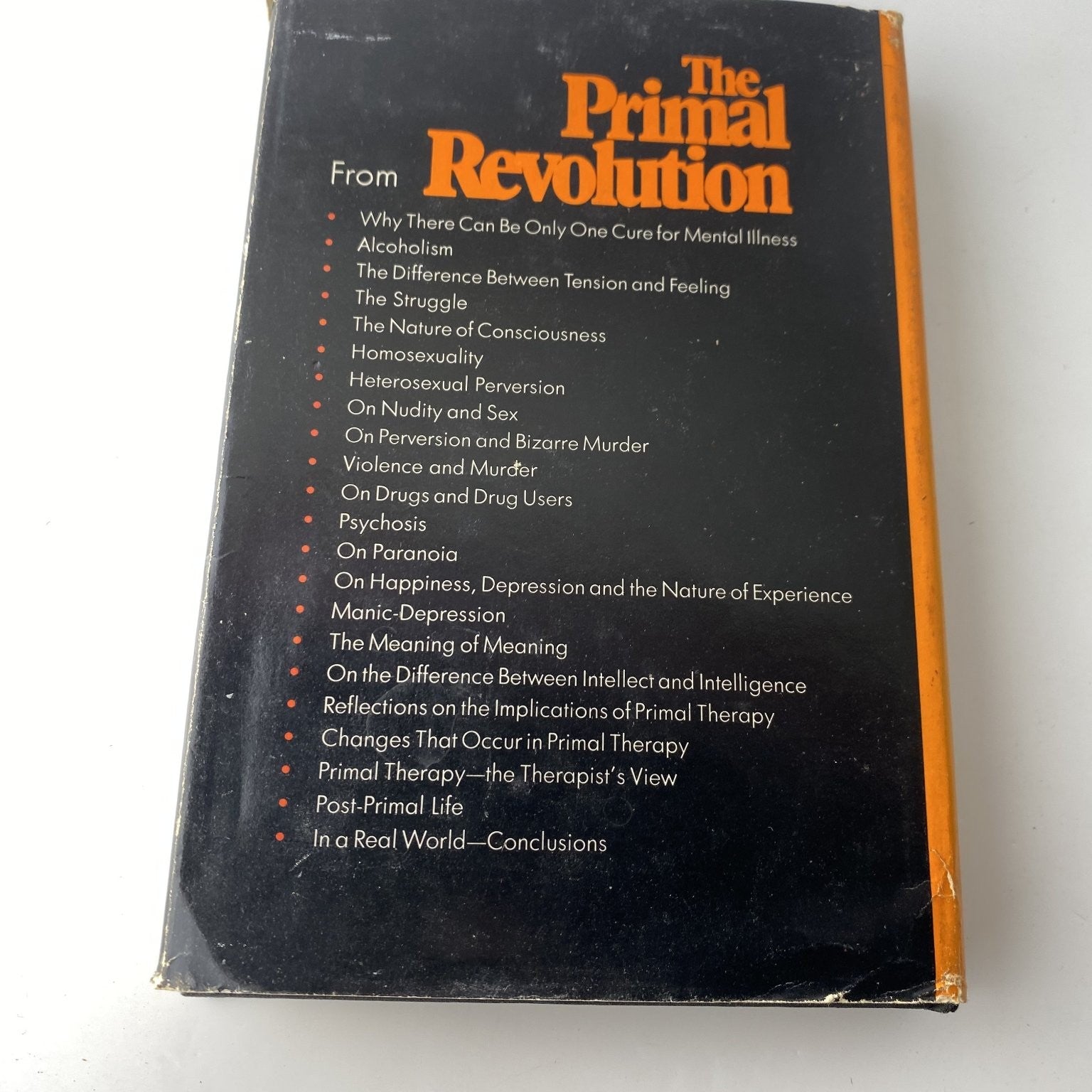 The Primal Revolution Arthur Janov 1972 Book Club Edition Psychology
