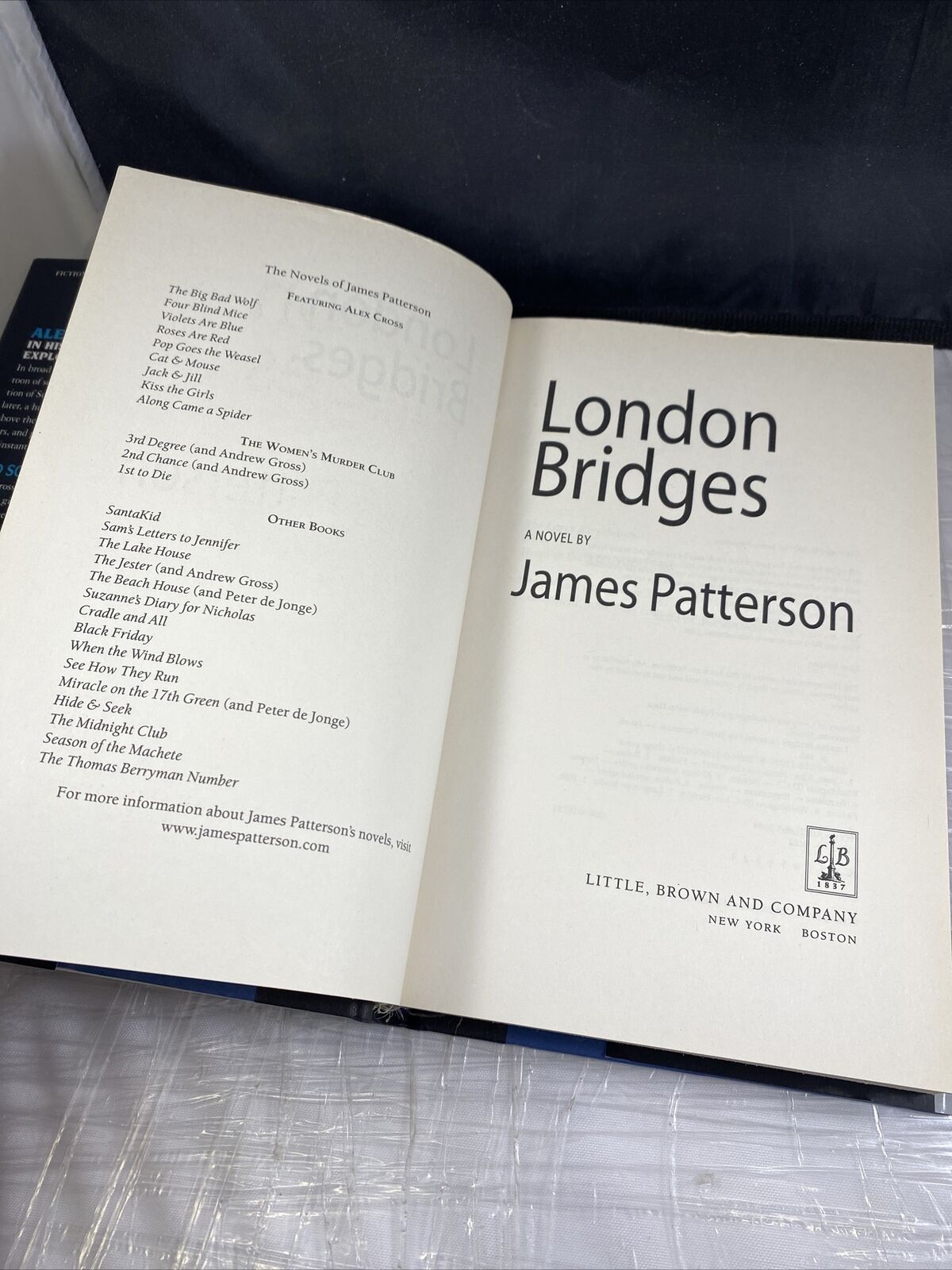 Alex Cross Ser.: London Bridges by James Patterson (2004, Hardcover) 1st EDITION