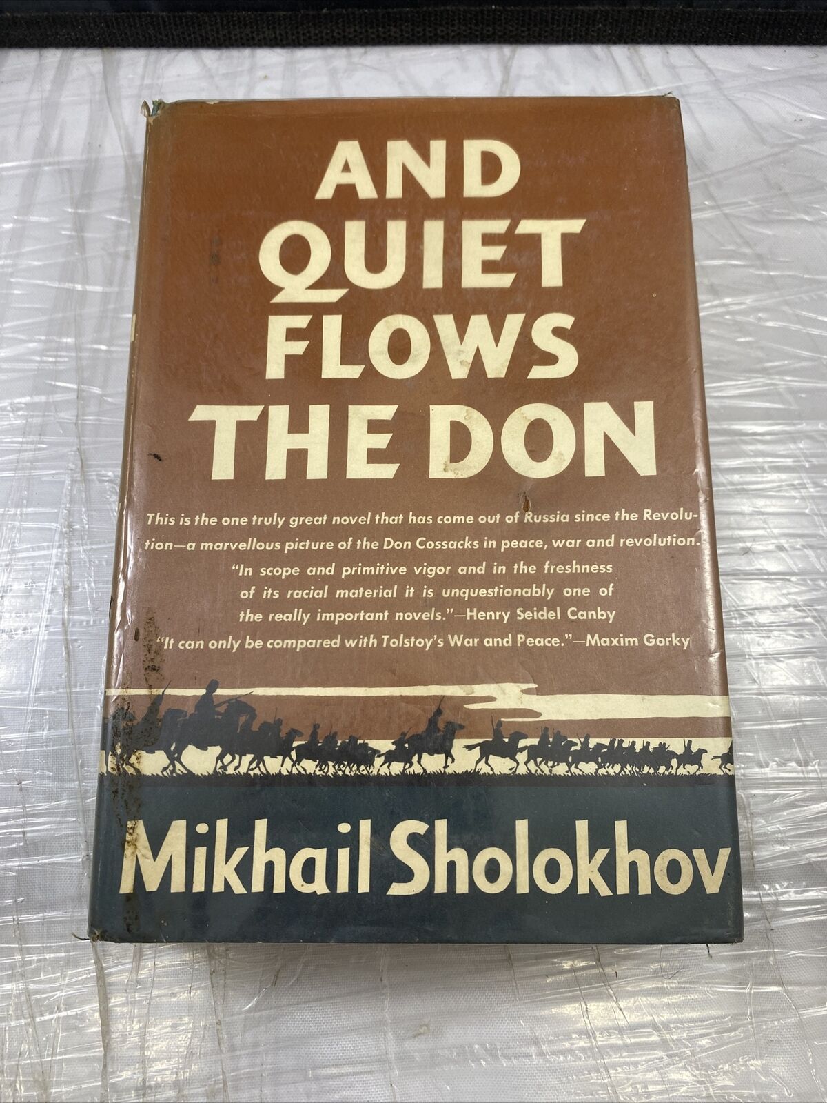 And Quiet Flows The Don - Mikhail Sholokhov 1966 Vintage Russian History Civil